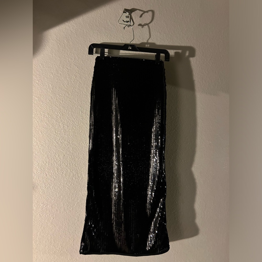 Brand New Sequins Long Skirt